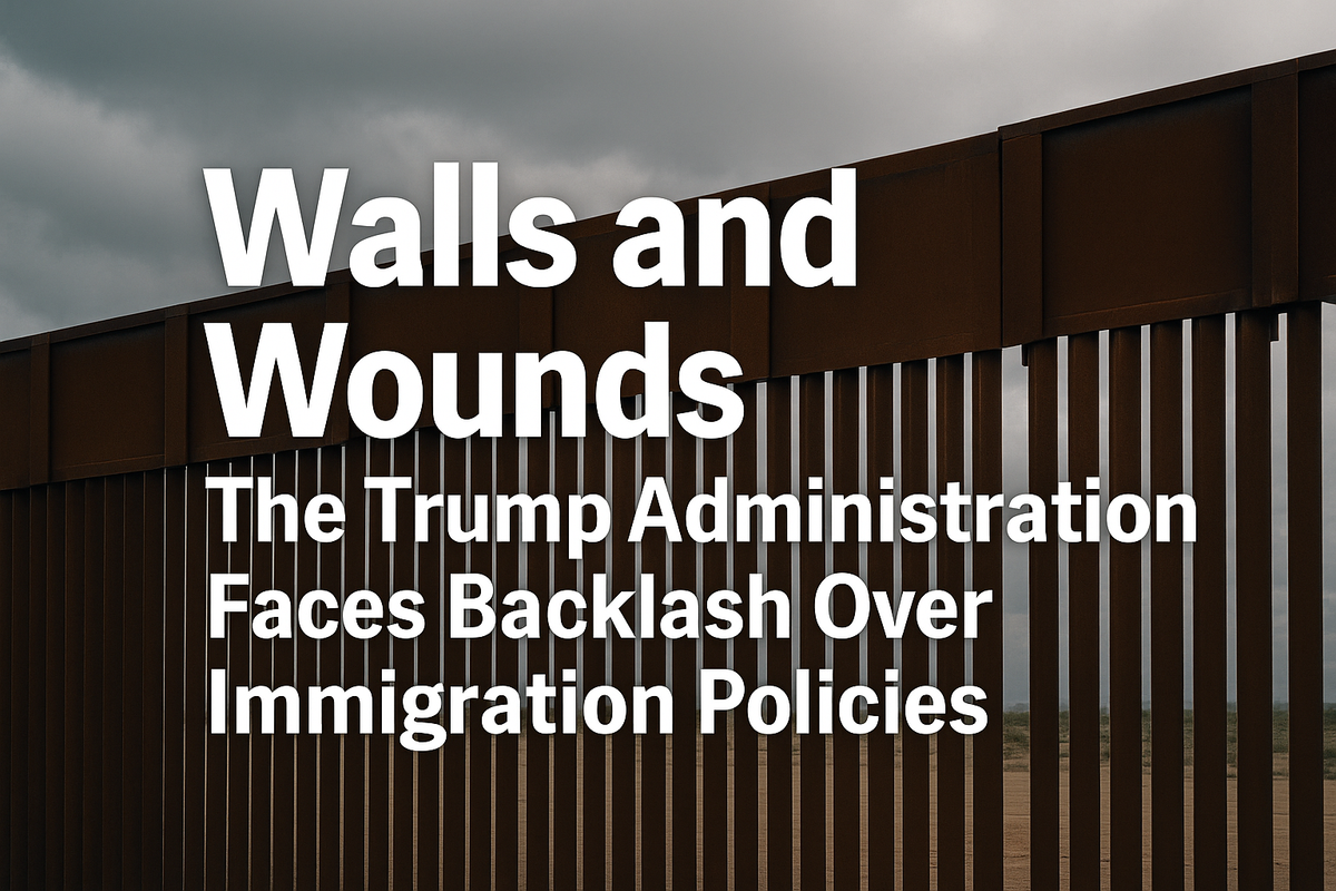 Walls and Wounds: The Trump Administration Faces Backlash Over Immigration Policies