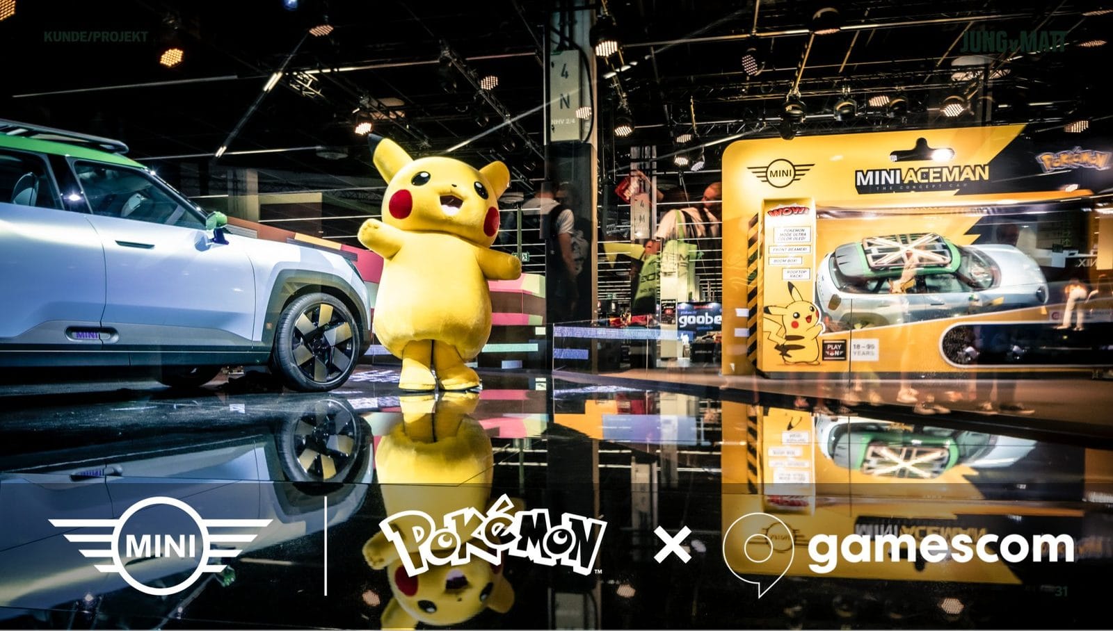The Pokémon Company x MINI activation at gamescom