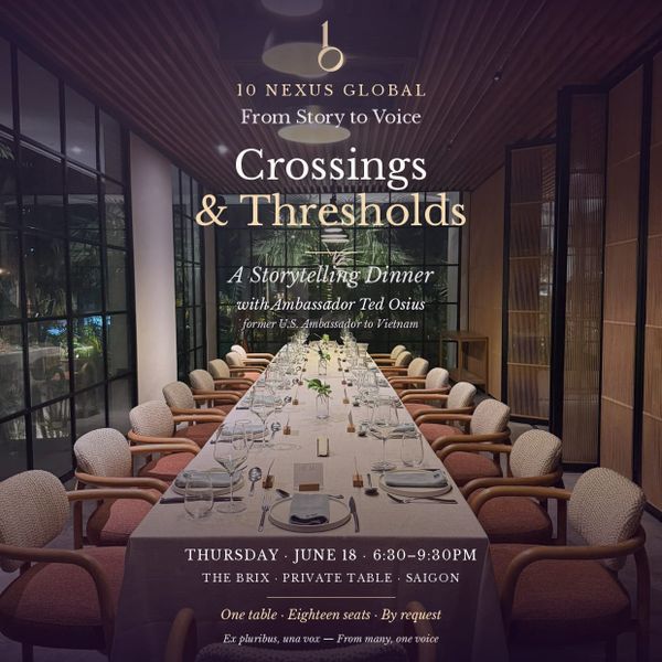 This Thursday & Friday in Saigon — the table is set