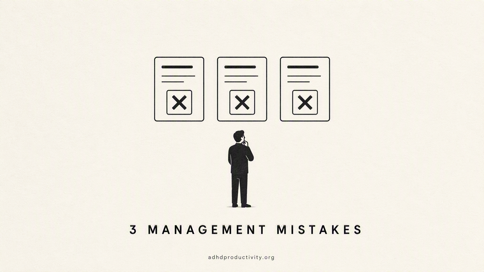 Three things I got wrong when managing my ADHD staff