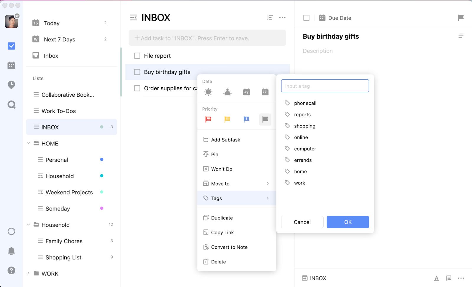 ticktick ui