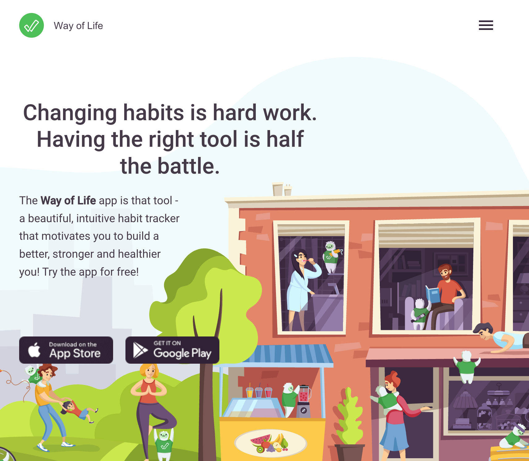  Way of Life — best minimalist yes/no tracker