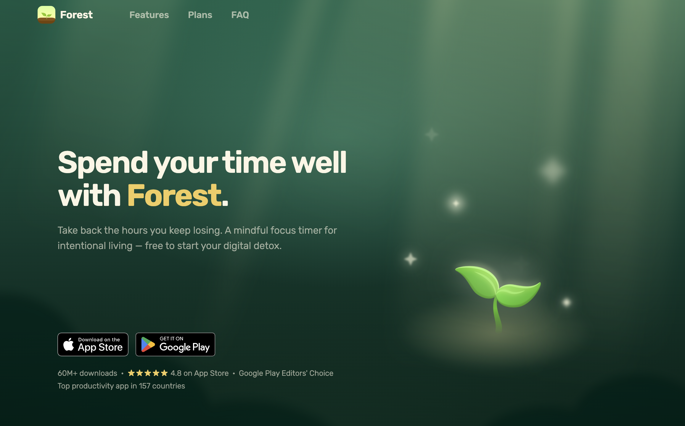 Forest: the one where a tree dies