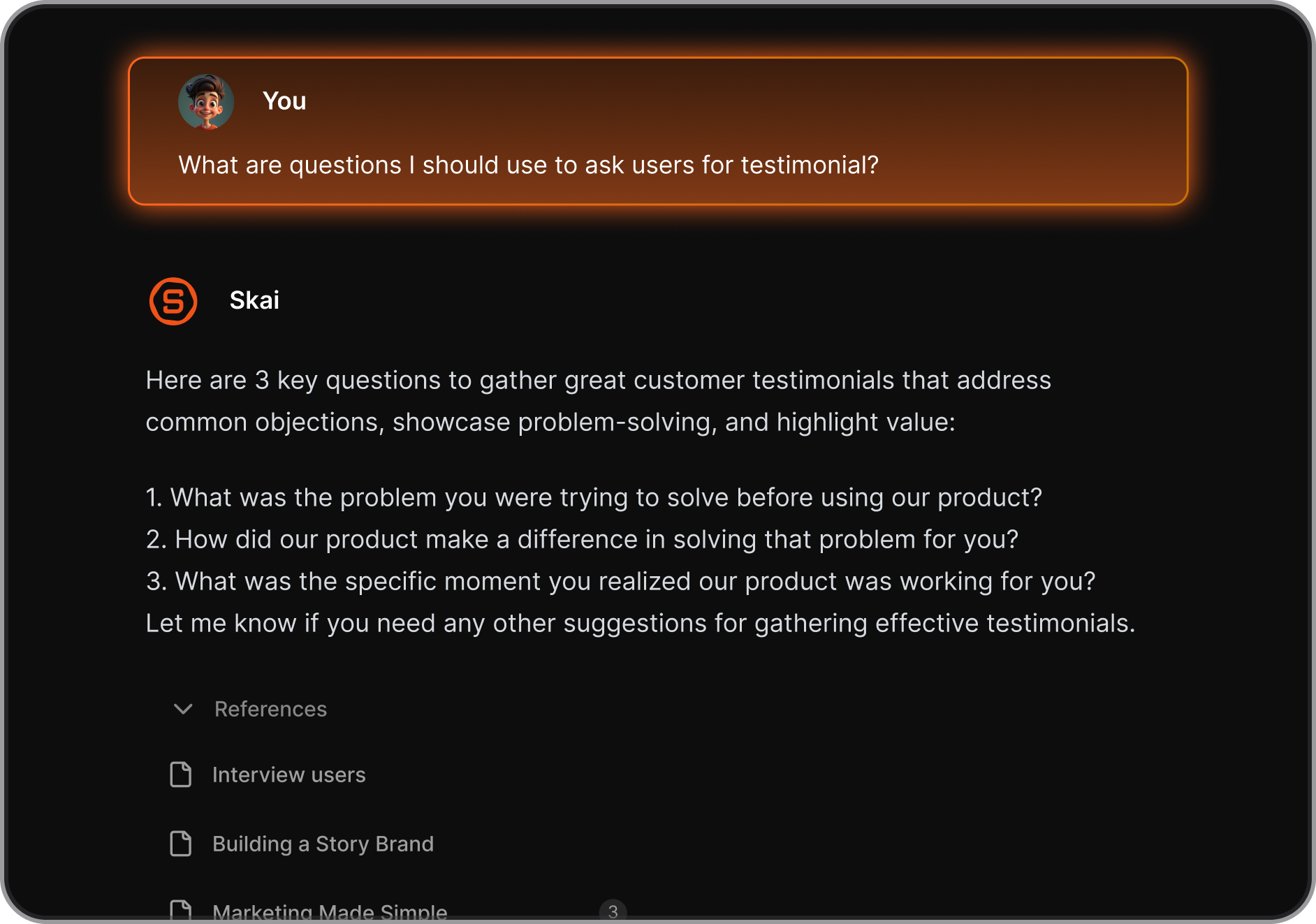 Chat as the interface. Ask "what did I promise Sarah about the invoice?" and it searches notes and email together.