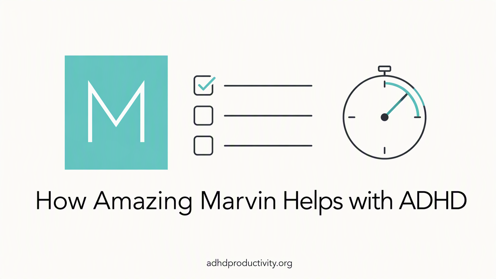 How does Amazing Marvin help with ADHD?