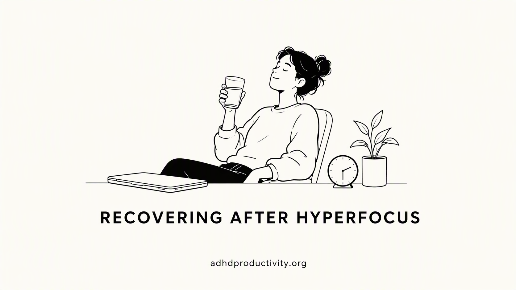 How to recover after a long hyperfocus session