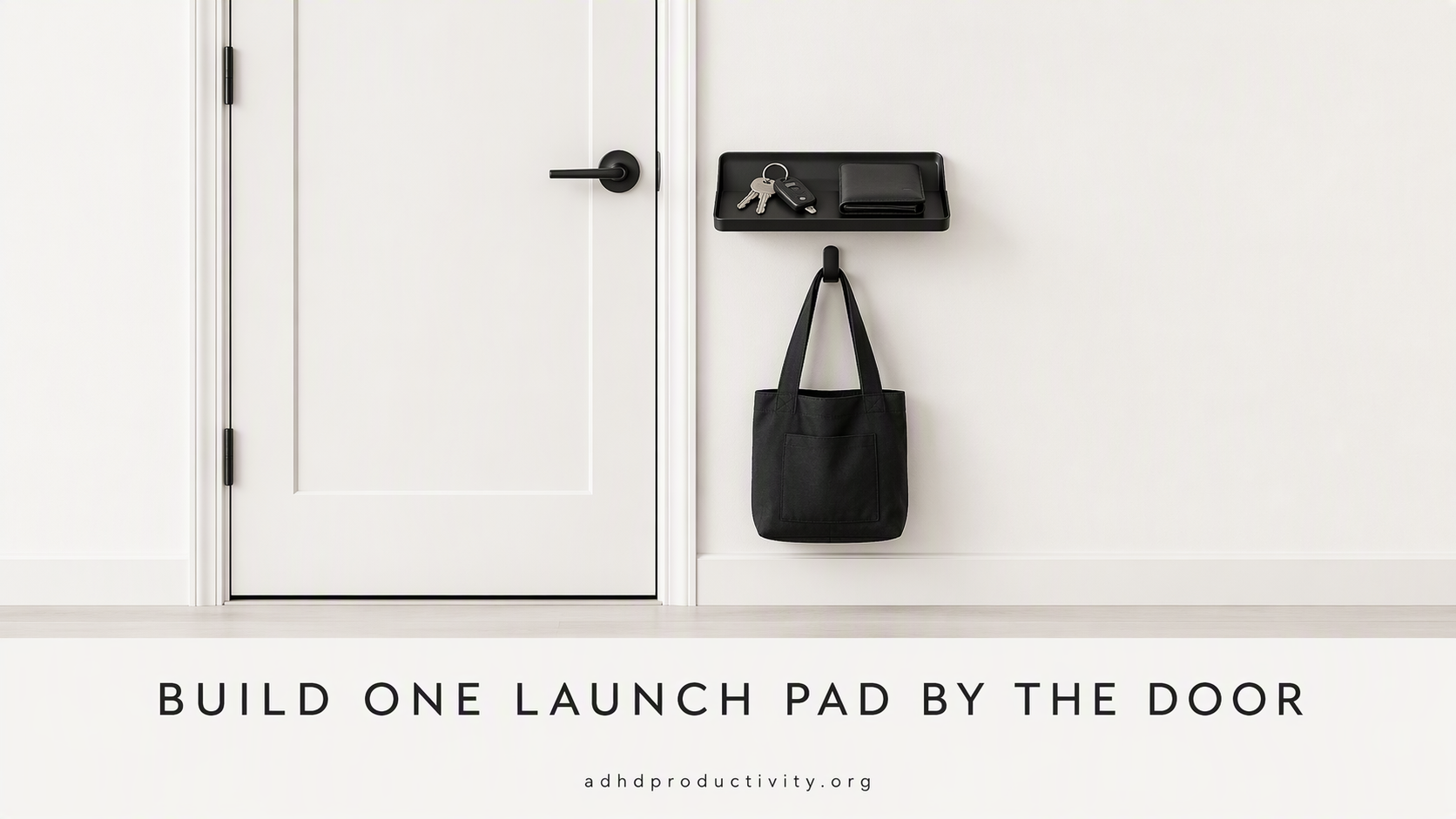 Build one launch pad by the door