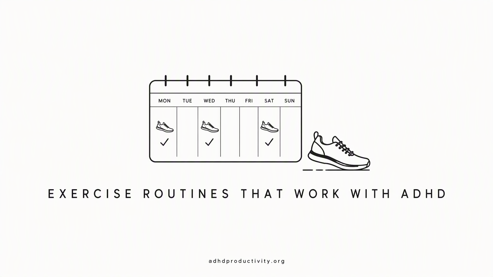 How to build an exercise routine that works with ADHD