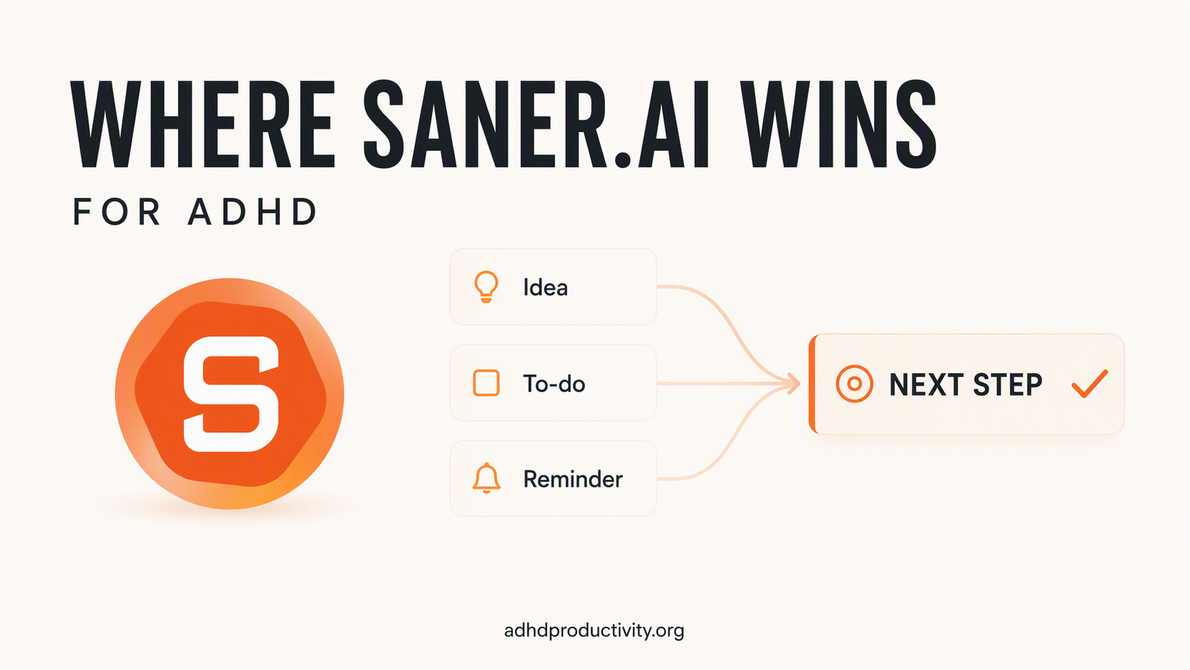 Where Saner.ai wins for ADHD