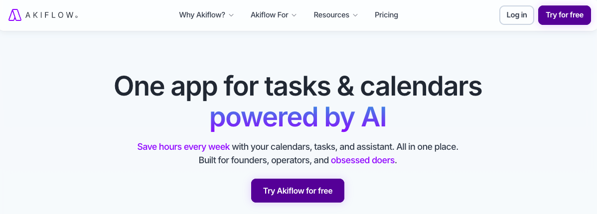 What is Akiflow?