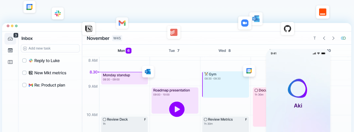 It fixes the "tasks everywhere" problem