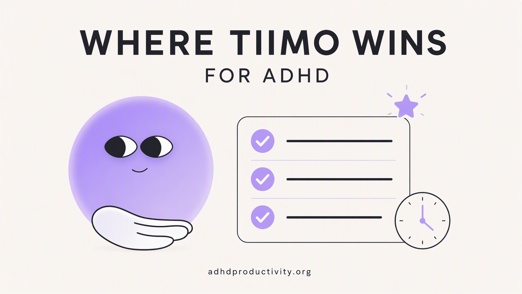 Where Tiimo wins for ADHD