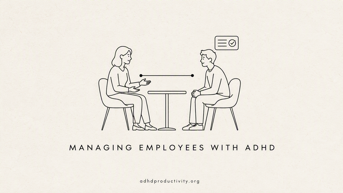 How I Manage Employees With ADHD 🫂