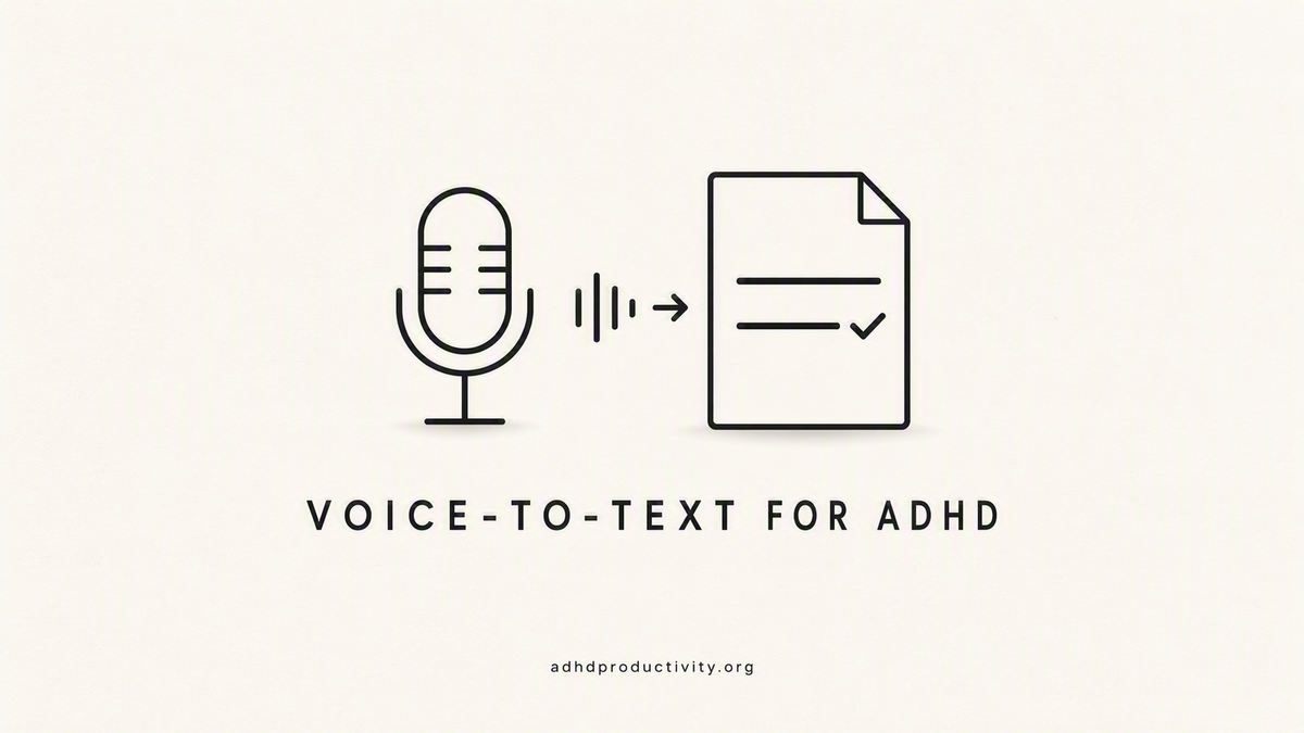 I tested the Best Voice-to-Text Tools for ADHD