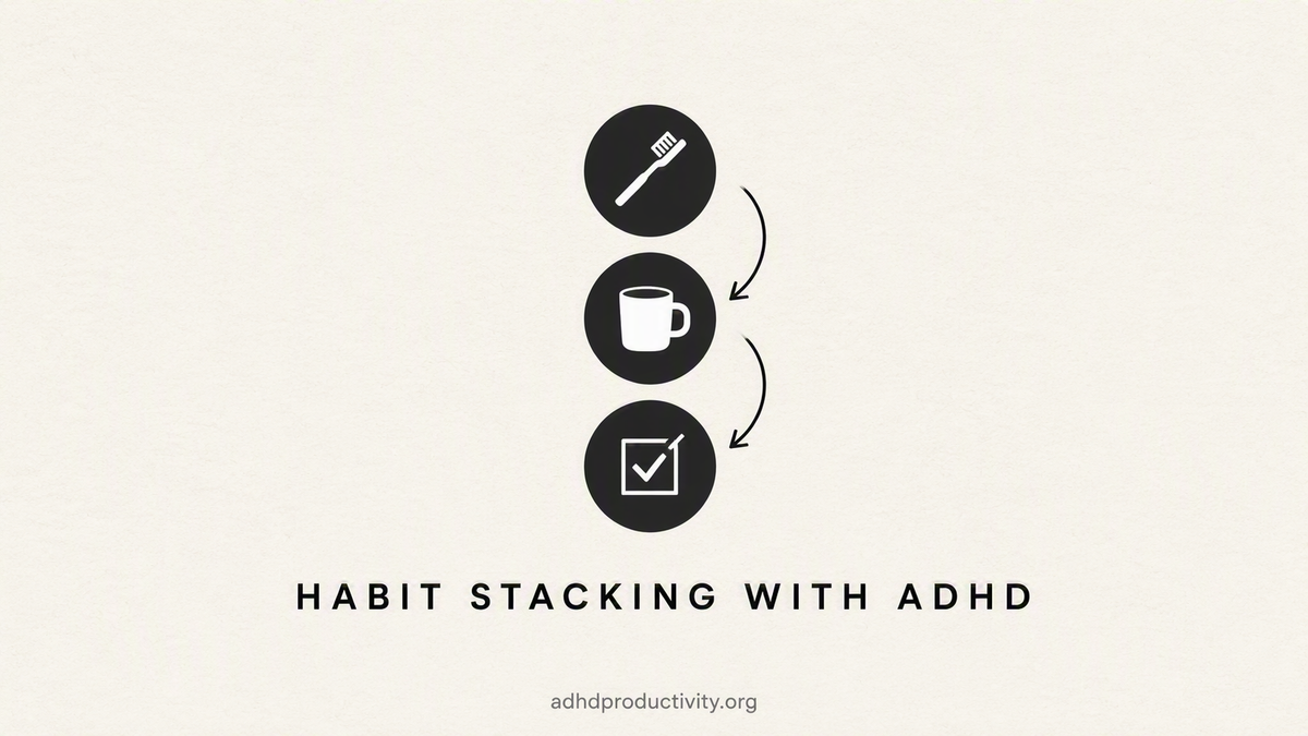 Habit Stacking With ADHD: How to make it work?