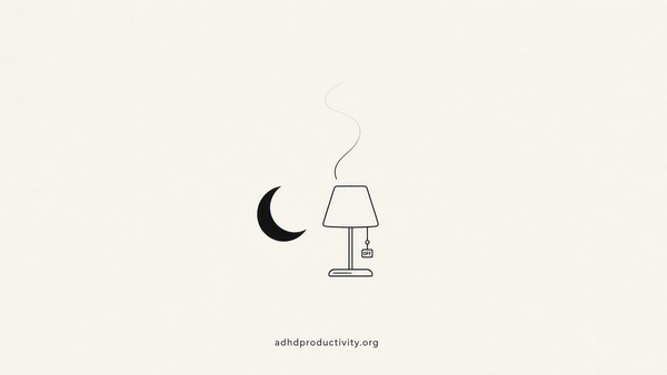 ADHD and Sleep: How to Shut Off your brain at night