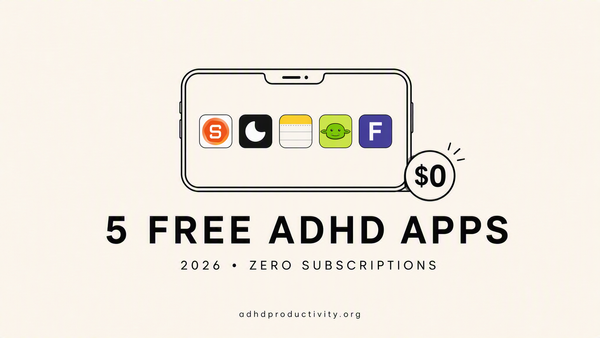 Best Free ADHD Apps