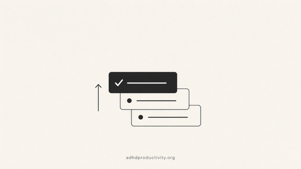 How I Prioritize Tasks With ADHD (When Everything Feels Urgent)