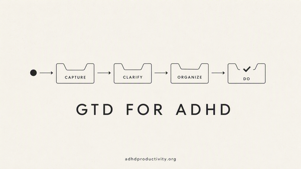 Getting Things Done for ADHD: How I customize it for my brain