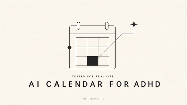 The 5 Best AI Calendar for ADHD 