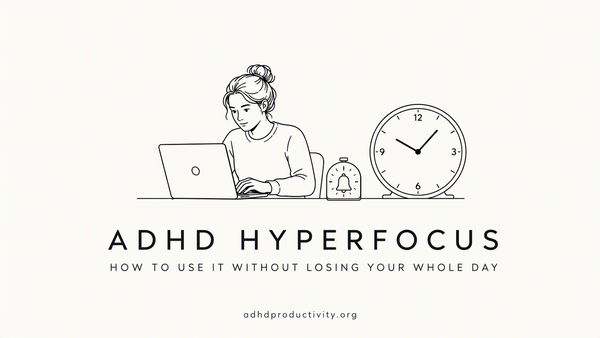 ADHD Hyperfocus: How to Use It Without Losing Your Whole Day