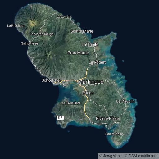 La Martinique, Caribbean Sea