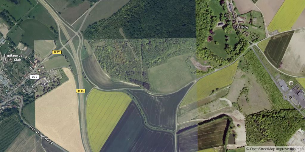 US competitor delimitation between Eure, Oise and Val-D'Oise in France