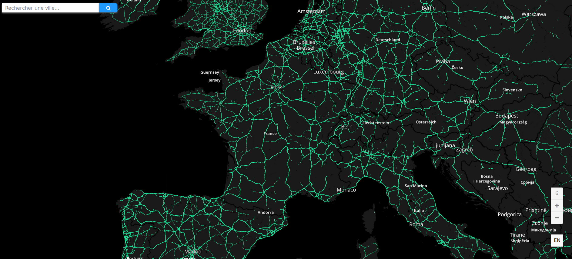 Des cartes Jawg chez OpenDataSoft