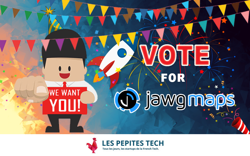 Jawg, première du classement « Top des start-up françaises de la semaine » sur les Pépites Tech