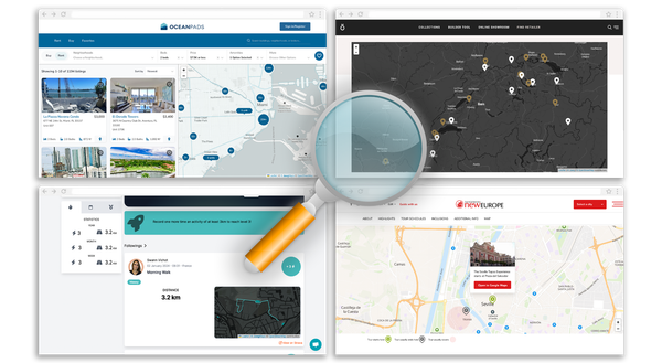 Showcase of international interactive maps