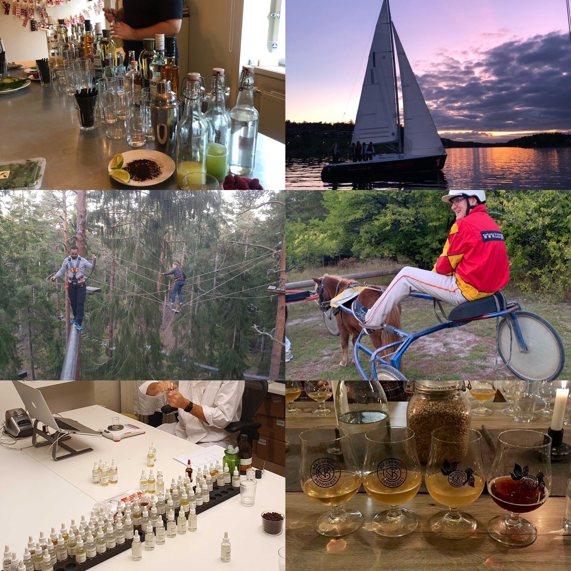 Konsultträff med olika aktiviteter