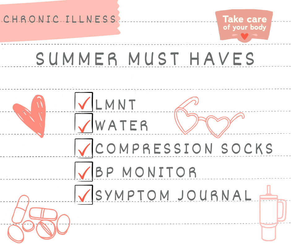 Hot Girl Summer with Chronic Illness