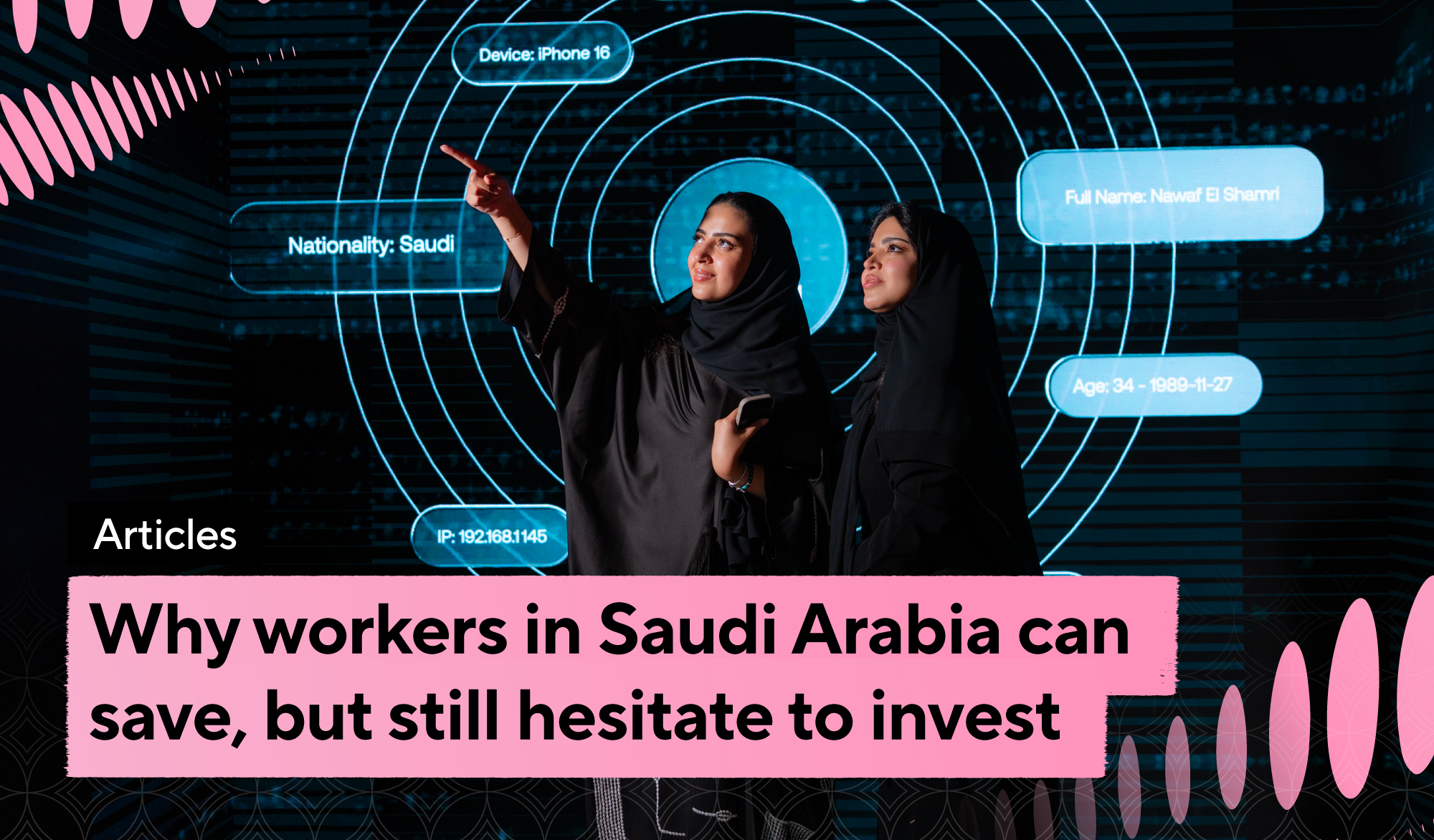 Why workers in Saudi Arabia can save, but still hesitate to invest