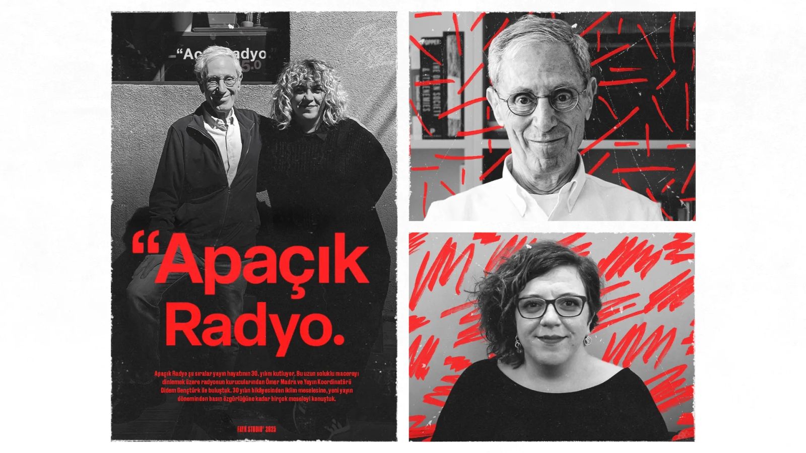 Apaçık Radyo: “Ne mutlu ki bazı şeyler bir türlü kapanmak bilmiyor.”