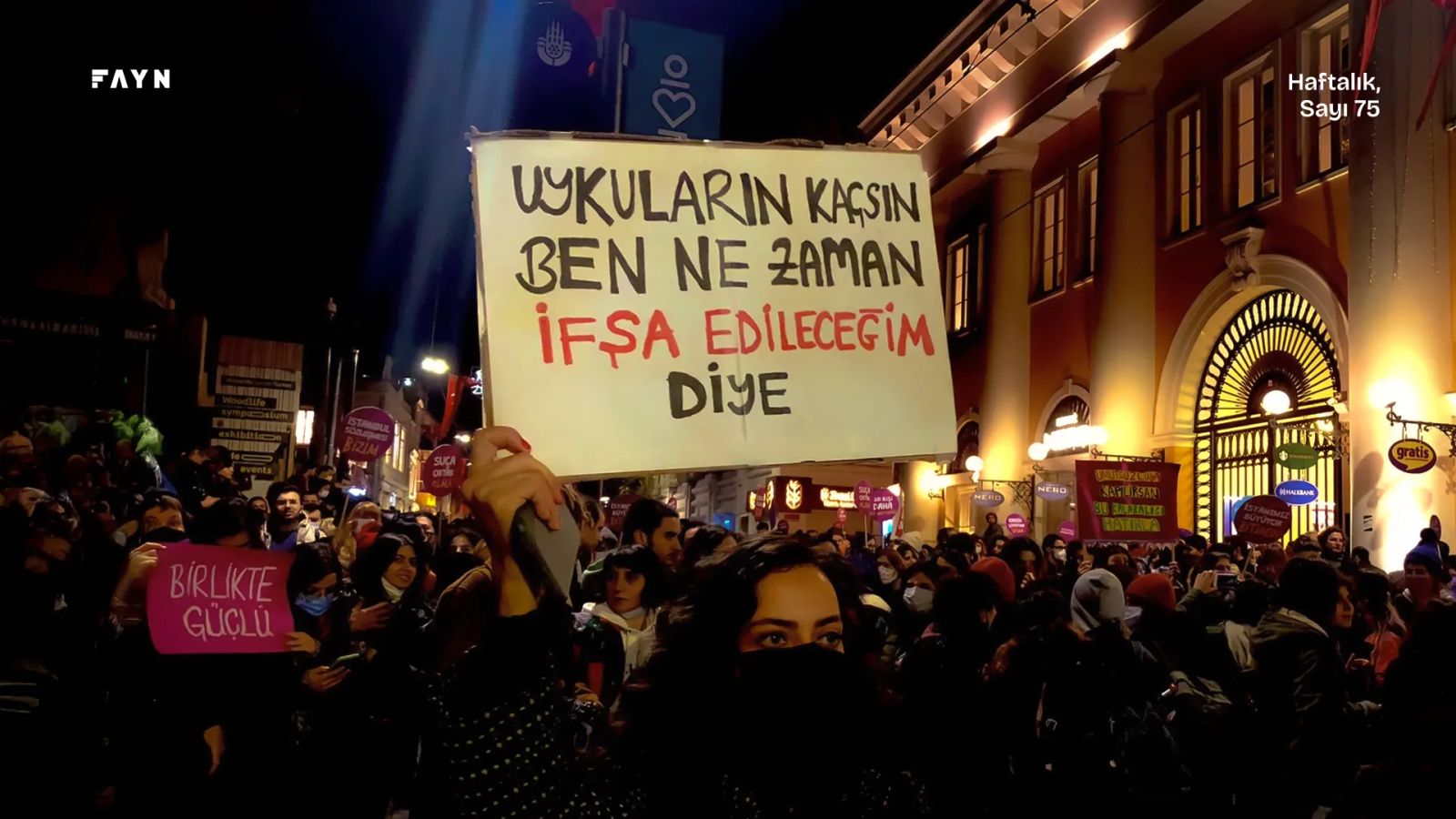 Kadınların cesareti eril pervasızlığa karşı