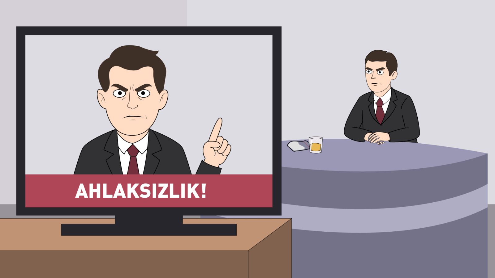 Ele verir talkını, kendi yutar salkımı