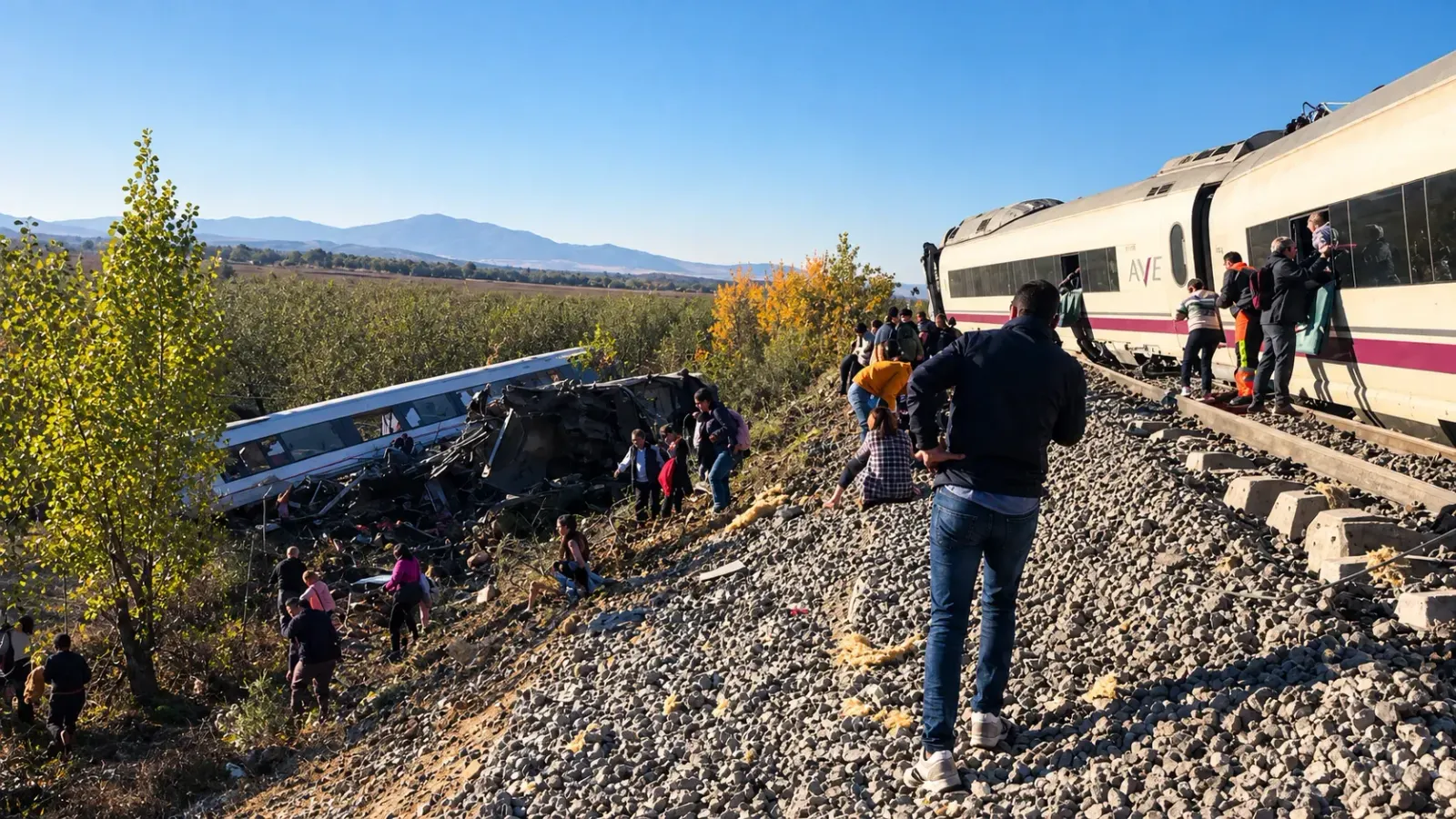 İspanya'da iki hızlı tren çarpıştı: Çok sayıda kişi hayatını kaybetti