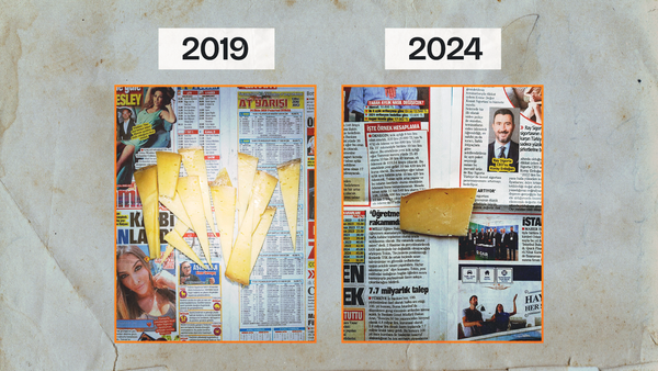 Takvim Gazetesi üzerinde Türkiye’de yoksullaşmanın resmi