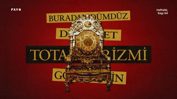 Buradan dümdüz devam et totalitarizmi göreceksin