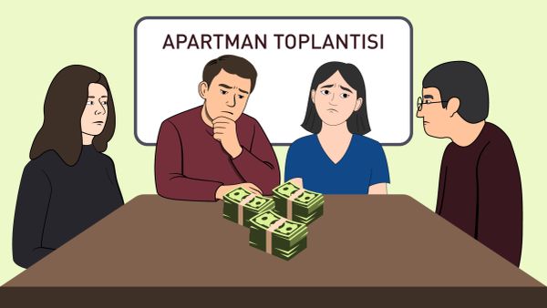 Komşu komşunun külüne muhtaçtır. Peki ya aidatına?