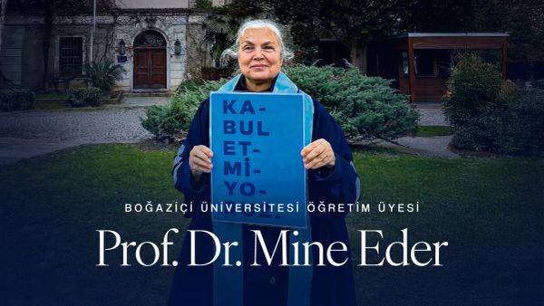 Prof. Dr. Mine Eder: “Biz bir kamu üniversitesi hayalini ayakta tutmaya çalışıyoruz”