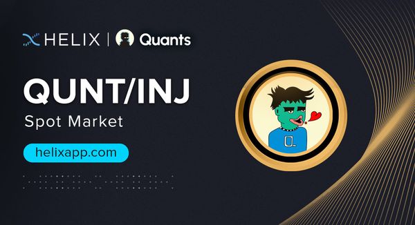 Decentralized Quants (QUNT) Spot Market Listing on Helix