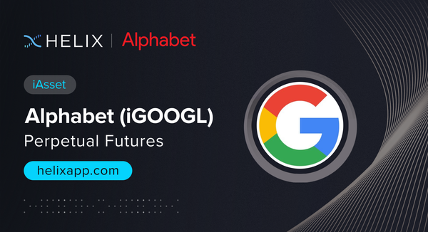 Decentralized Alphabet iAsset (iGOOGL) Perpetual Futures Listing on Helix