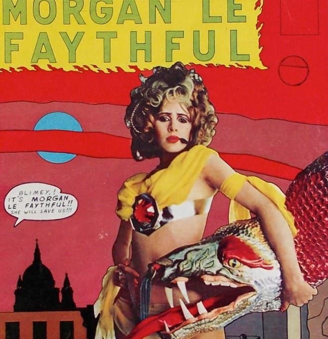 Marianne Faithfull as pictured by Peter Blake, 1968