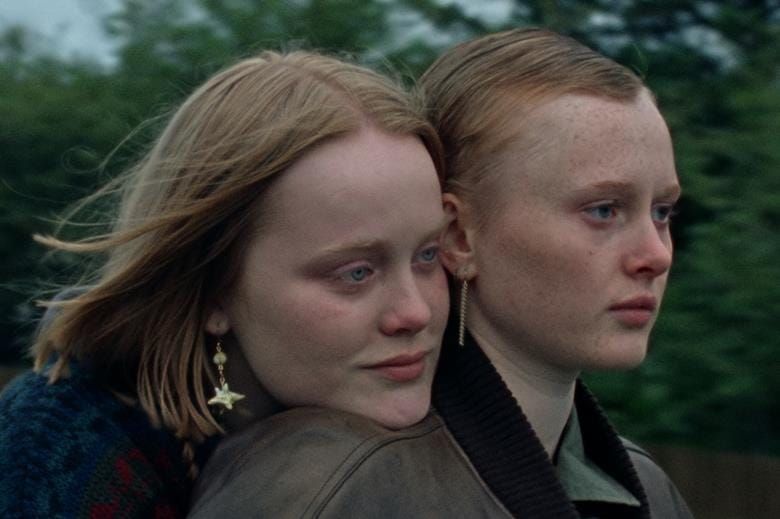 A close up of Natla Njálsdottir and Elín Hall in When the light breaks