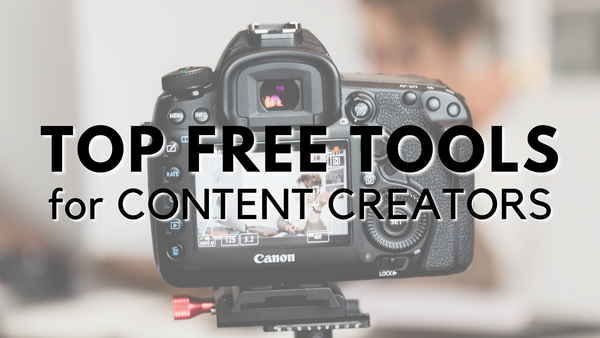 free tools for content creators