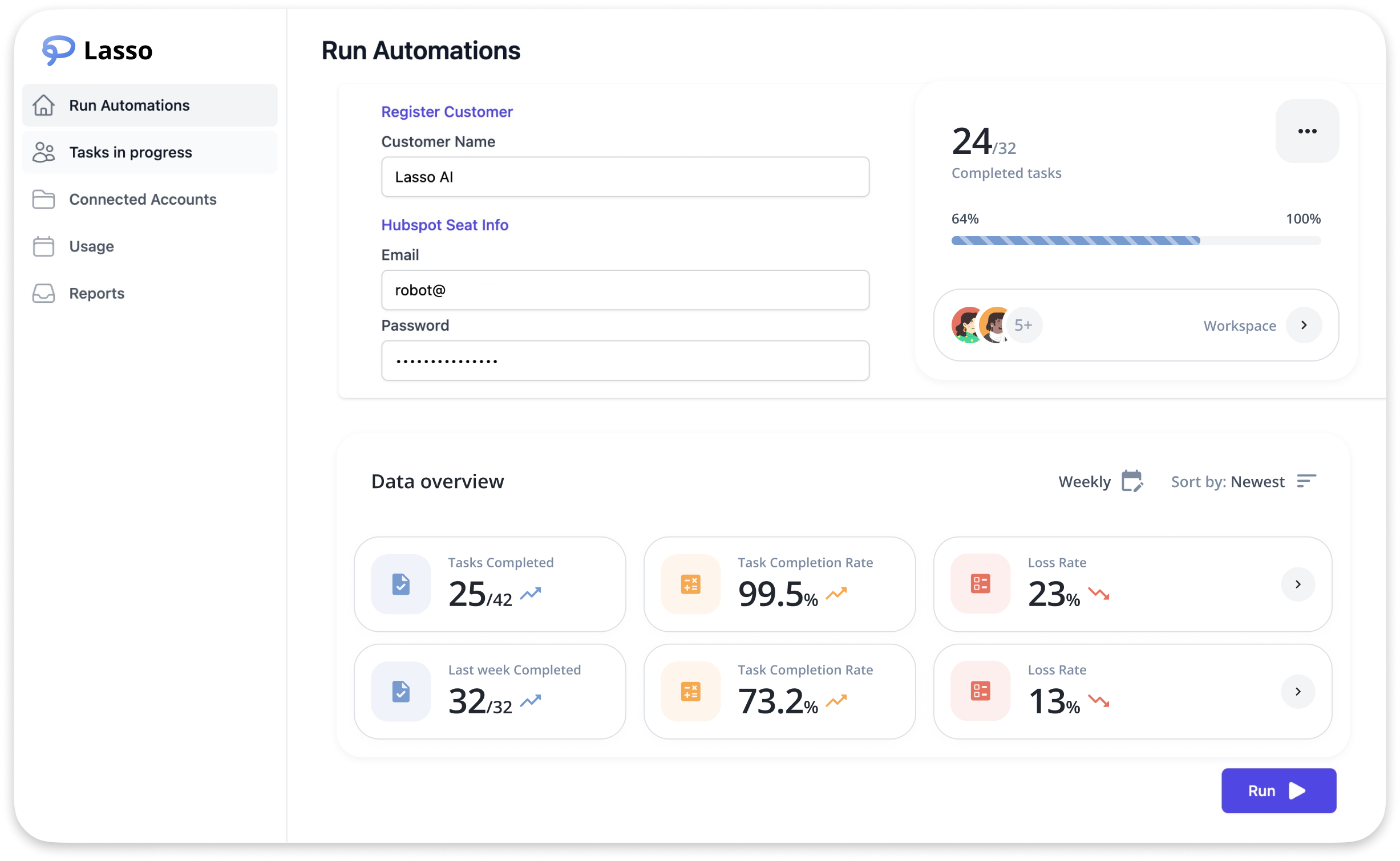 Automat (Formerly Lasso): Robotic Process Automation