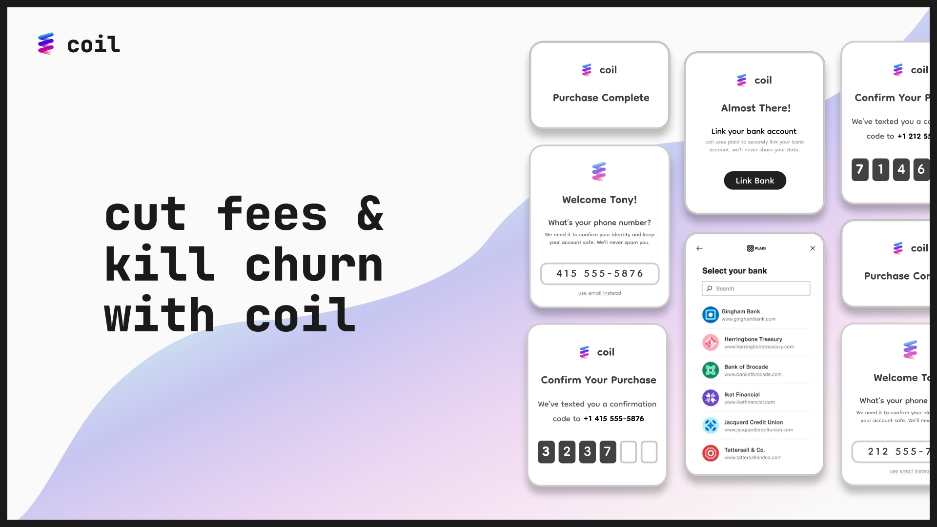 coil: Pay-by-Bank Subscription Payments Platform