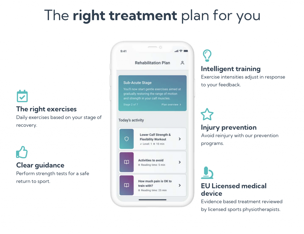 Exakt Health: App-Based Sports Injury Rehabilitation