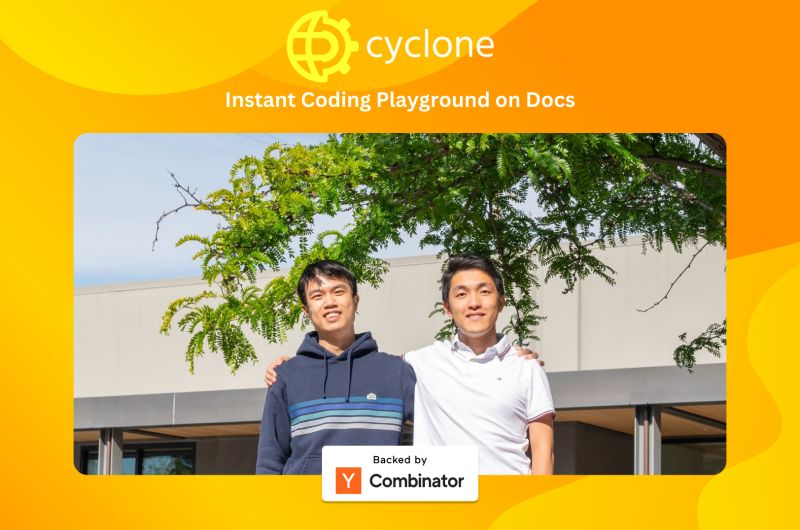 Cyclone: Developer Documentation with Instant Code Playground